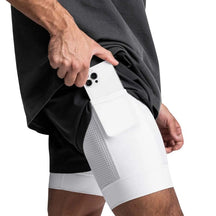 Short 2 em 1 Masculino ProMotion
