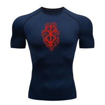 Camisa de Compressão Masculina Manga Curta ShadowFit Dominus