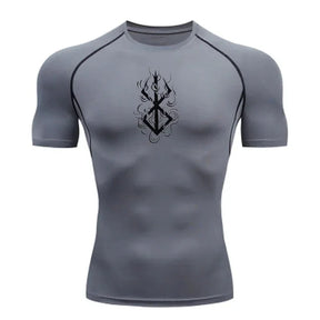 Camisa  Masculina de Compressão Para Treino 