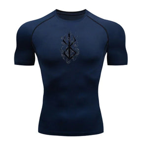 Camisa de Compressão masculina  Manga curta ShadowFit Dominus