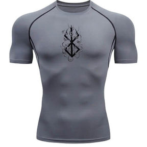 Camisa de Treino Masculina cor cinza 