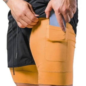 Short 2 em 1 Masculino AeroDry