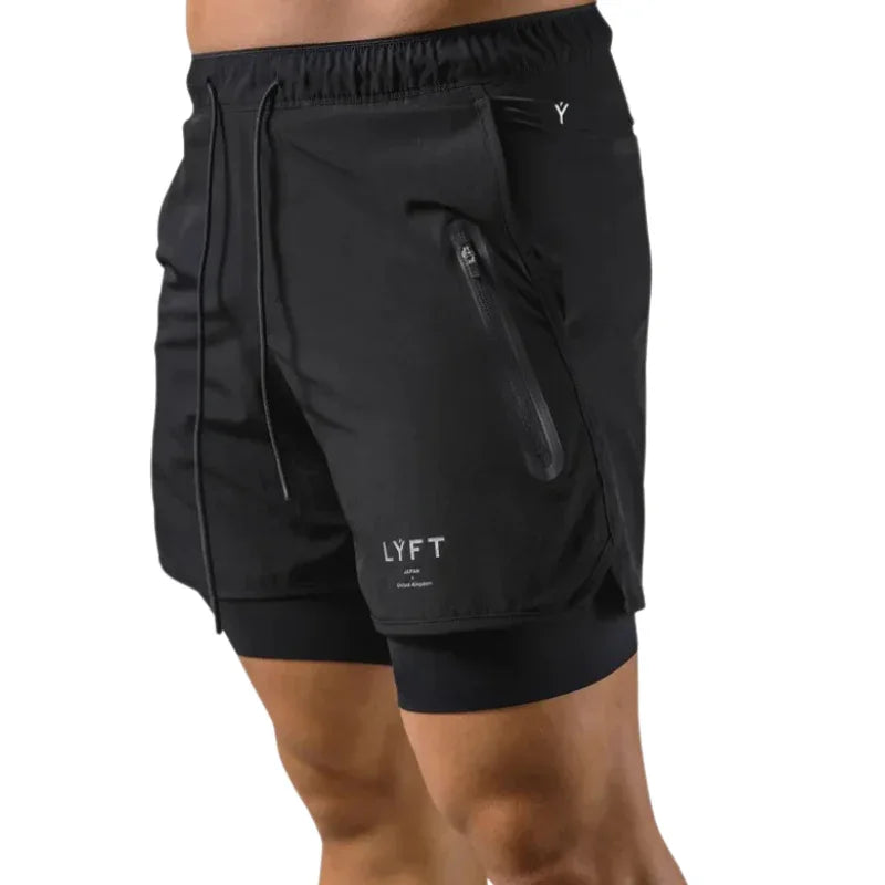 Short 2 em 1 Masculino AeroDry