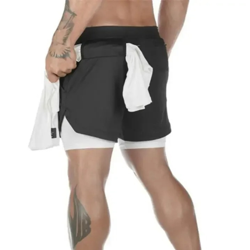 Short 2 em 1 Masculino PerformanceX