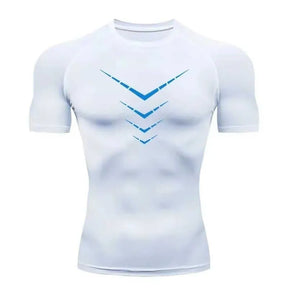 camisa de compressão masculina cor branca 