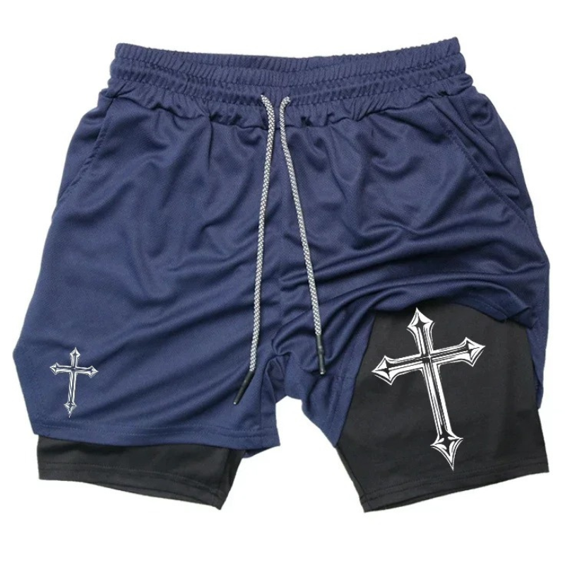 Short 2 em 1 Masculino CrossActive