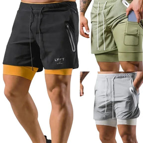 Short 2 em 1 Masculino AeroDry