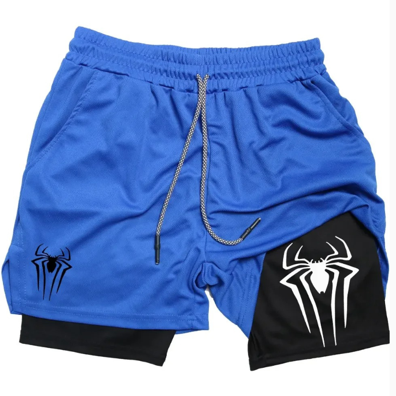 Short  Masculino 2 em 1 SpiderTech