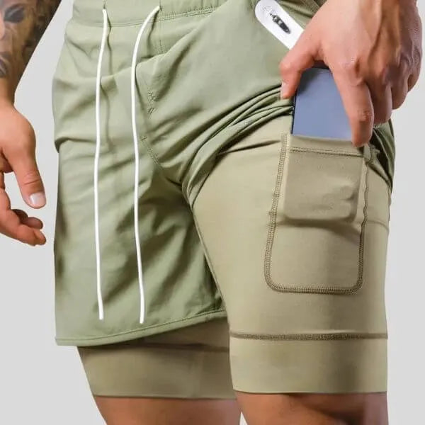 short de academia 